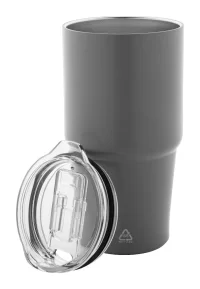 termohrnek RSS šedá s potiskem loga - foto 2