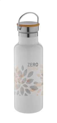 termoska na sublimaci  bílá s potiskem loga - foto 2