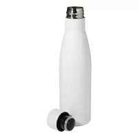 termoska s měděnou izolací bílá s potiskem loga - foto 2