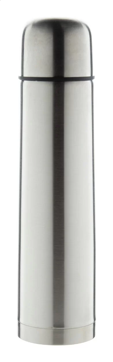 termoska stříbrná — reklamní předmět s vlastním potiskem termoska stříbrná s potiskem loga