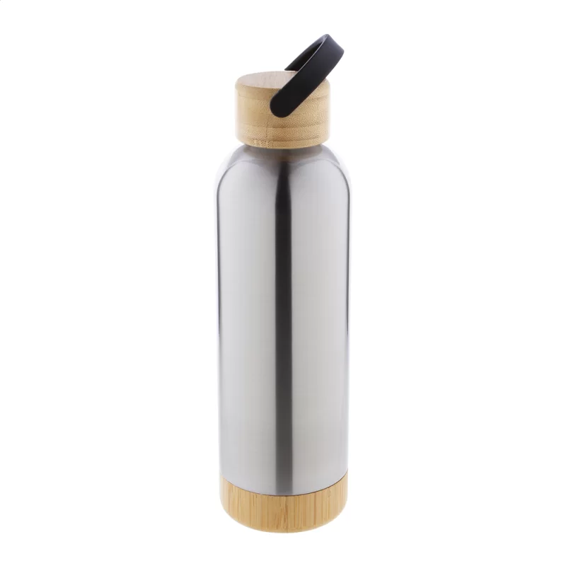 termoska stříbrná s potiskem loga