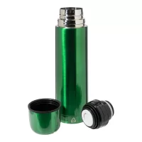 termoska zelená s potiskem loga - foto 2