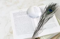 těžítko na papír průhledná s potiskem loga - foto 7