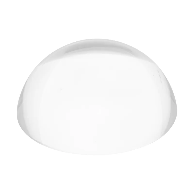 těžítko na papír průhledná s potiskem loga