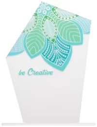 trofej průhledná s potiskem loga - foto 2