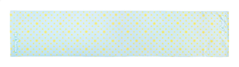 ubrus z RPET na zakázku bílá s potiskem loga