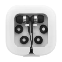 USB-C sluchátka do uší černá s potiskem loga - foto 4