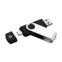 USB flash disk RABS OTG černá s potiskem loga - foto 2