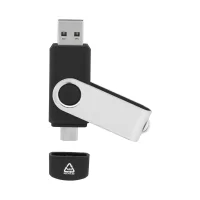 USB flash disk RABS OTG černá s potiskem loga - foto 3