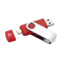 USB flash disk RABS OTG červená s potiskem loga - foto 5