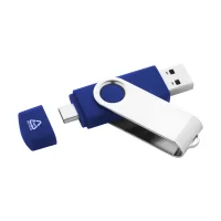 USB flash disk RABS OTG modrá s potiskem loga - foto 2
