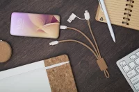 USB nabíjecí kabel přírodní s potiskem loga - foto 7