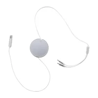 USB nabíjecí kabel stříbrná s potiskem loga - foto 3