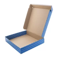 úzká poštovní krabice bílá s potiskem loga - foto 3