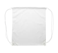 vak na stahování šňůrkou na zakázku bílá s potiskem loga - foto 2