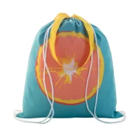 vak na stahování šňůrkou na zakázku bílá s potiskem loga - foto 2