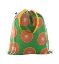 vak na stahování šňůrkou na zakázku bílá s potiskem loga - foto 4