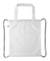 vak na stahování šňůrkou na zakázku černá s potiskem loga - foto 2