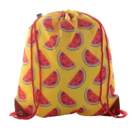 vak na stahování šňůrkou na zakázku červená s potiskem loga - foto 3