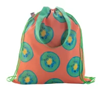 vak na stahování šňůrkou na zakázku zelená s potiskem loga - foto 3