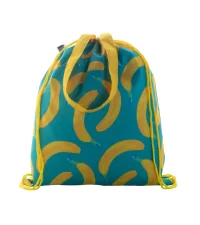 vak na stahování šňůrkou na zakázku žlutá s potiskem loga - foto 4