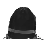 vak na stažení s reflexními částmi černá s potiskem loga - foto 2