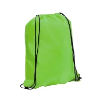 vak na stažení šňůrkou limetková zelená s potiskem loga - foto 2