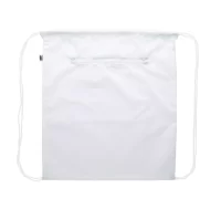 vak na stažení šňůrkou na zakázku bílá s potiskem loga - foto 3