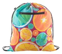 vak na stažení šňůrkou na zakázku černá s potiskem loga - foto 5