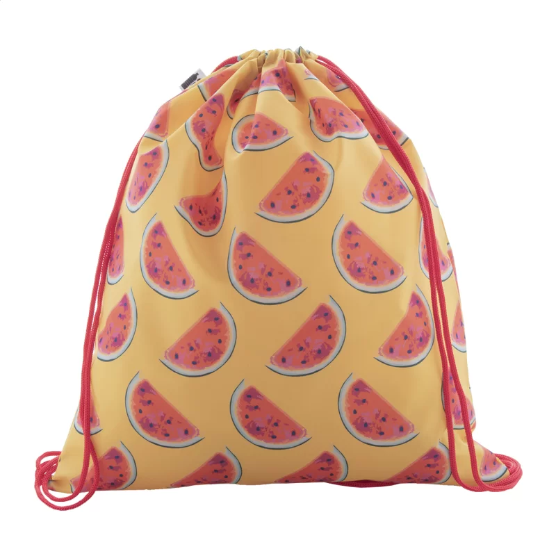 vak na stažení šňůrkou na zakázku červená — reklamní předmět s vlastním potiskem vak na stažení šňůrkou na zakázku červená s potiskem loga