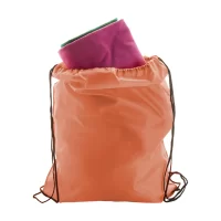vak na stažení šňůrkou oranžová s potiskem loga - foto 2