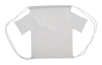 vak na stažení šňůrkou pro děti bílá s potiskem loga - foto 2