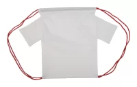 vak na stažení šňůrkou pro děti červená s potiskem loga - foto 2