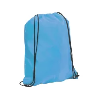 vak na stažení šňůrkou světle modrá s potiskem loga - foto 2