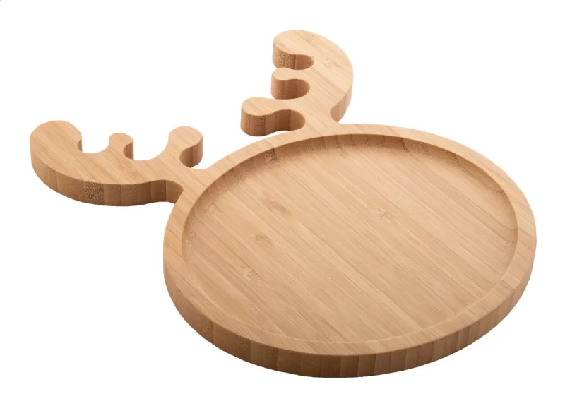 vánoční miska přírodní — reklamní předmět s vlastním potiskem vánoční miska přírodní s potiskem loga