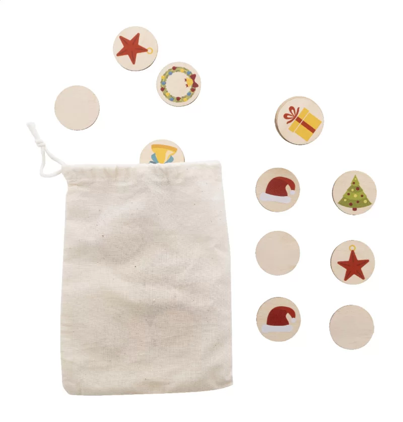 vánoční pexeso přírodní — reklamní předmět s vlastním potiskem vánoční pexeso přírodní s potiskem loga