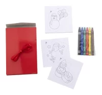 vánoční sada na vybarvení