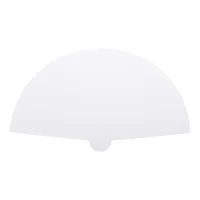 vějíř na zakázku bílá s potiskem loga - foto 2