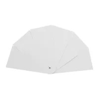 vějíř na zakázku bílá s potiskem loga - foto 7