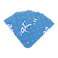 vějíř na zakázku bílá s potiskem loga - foto 9