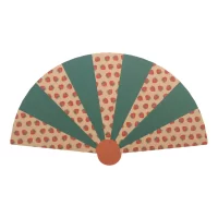 vějíř na zakázku přírodní s potiskem loga - foto 4