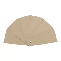 vějíř na zakázku přírodní s potiskem loga - foto 6