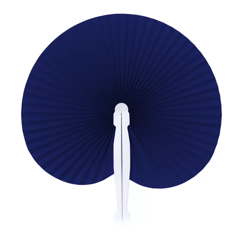 vějíř tmavě modrá s potiskem loga