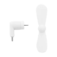 větráček na mobil bílá s potiskem loga - foto 2