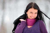 víceúčelový šátek modrá s potiskem loga - foto 2