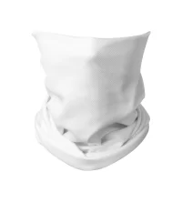 víceúčelový šátek na zakázku bílá s potiskem loga - foto 4