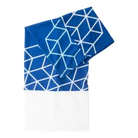 víceúčelový šátek na zakázku bílá s potiskem loga - foto 3