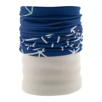 víceúčelový šátek na zakázku bílá s potiskem loga