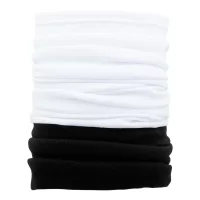 víceúčelový šátek na zakázku černá s potiskem loga - foto 2