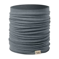 víceúčelový šátek šedá s potiskem loga